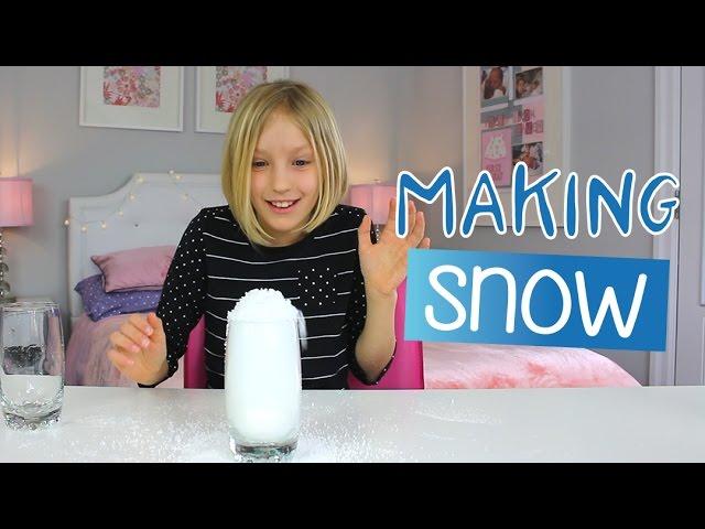 How to Make Snow in Seconds