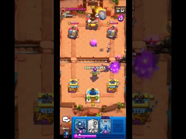 ZAP + RAGE = OP COMBO #clashroyale #bestdeck #clash #gaming #royale #supercell