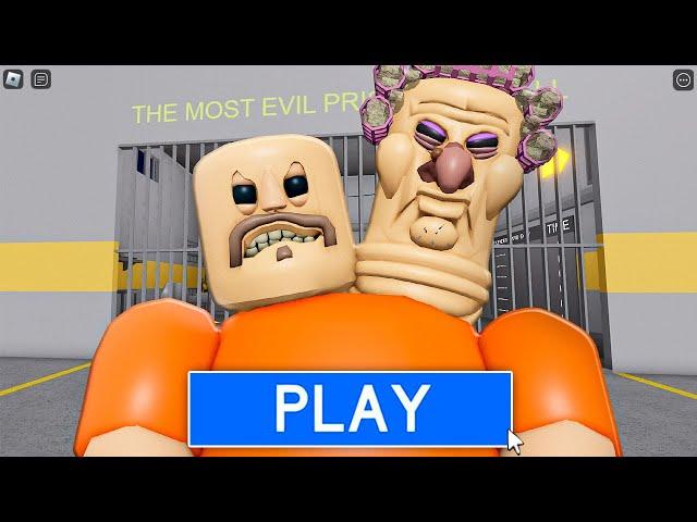 TWIN GRUMPY PRISONER BARRY! NEW SCARY OBBY FULL GAME