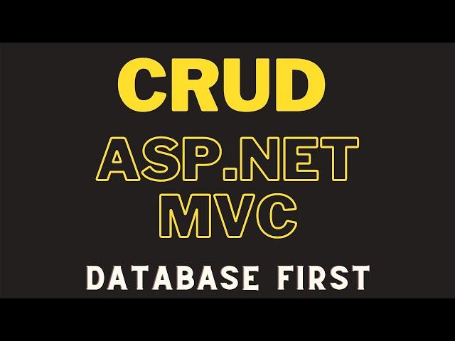 Asp net Mvc Full CRUD Operation Using Entity Framework | Database First