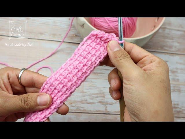 Crochet Easy Bag Strip Beginner Friendly