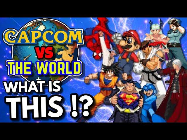 Capcom vs The World - This Fighting Game is Insane !!