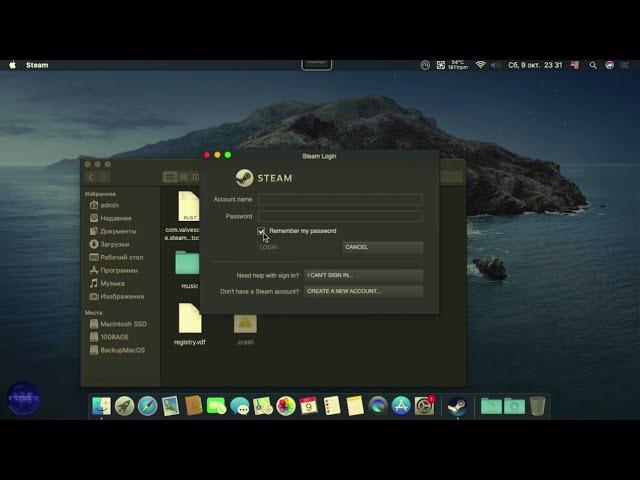 [Guide] *НЕАКТУАЛЬНО* Решение проблемы Steam неожиданно завершил работу на macOS [RU]