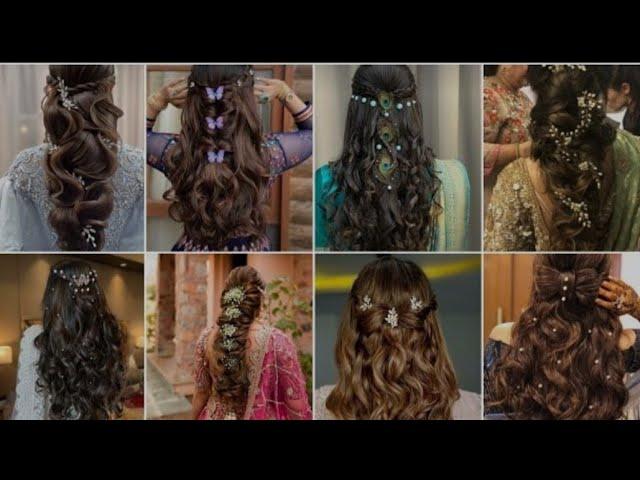 Beautiful & Easy Center Partition #Hairstyle:#bridalhairstyle #cutehairstyle