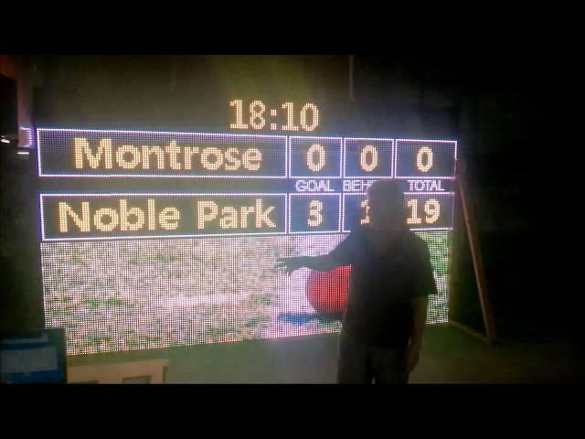 Aussie Rules Video Scoreboard