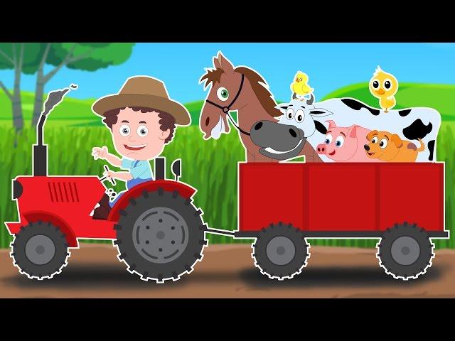 Old MacDonald Had A Farm | Nursery Rhymes | Kids Songs For Children