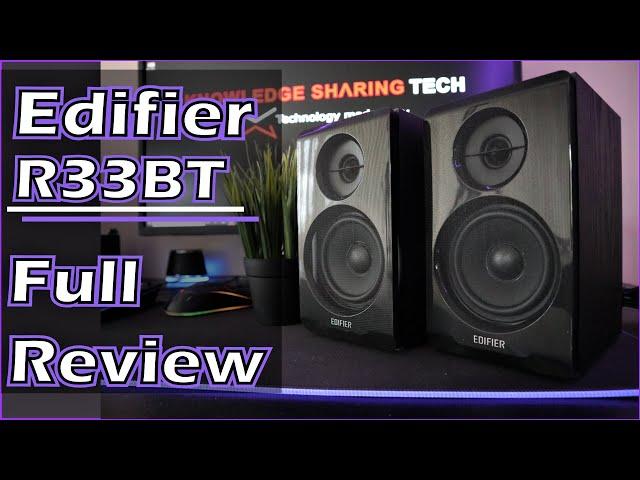 Edifier R33BT computer speakers Complete review