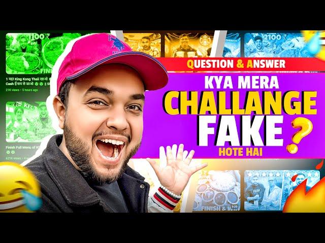 My First QNA Video || Fake Challenge & More 