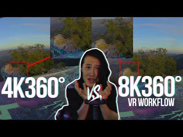 From Production to Playback: An Introduction of 8K VR Video Workflow