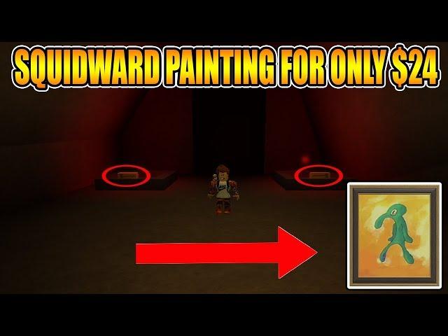 HOW TO GET SQUIDWARD PAINTINGS FOR $24! (NEW SECRET GLITCH!)  Lumber Tycoon 2 ROBLOX