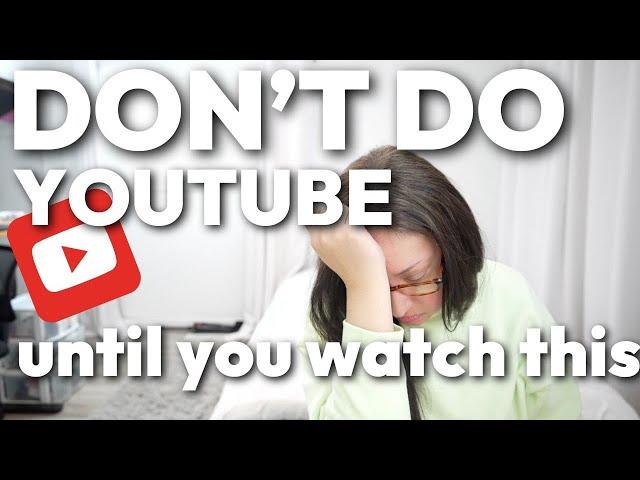 Advice I wish someone had told me before starting YouTube | important lessons from daily posting