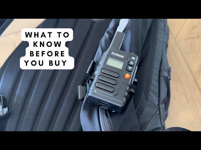 Best Backcountry Radio? Oxbow Gear Renegade