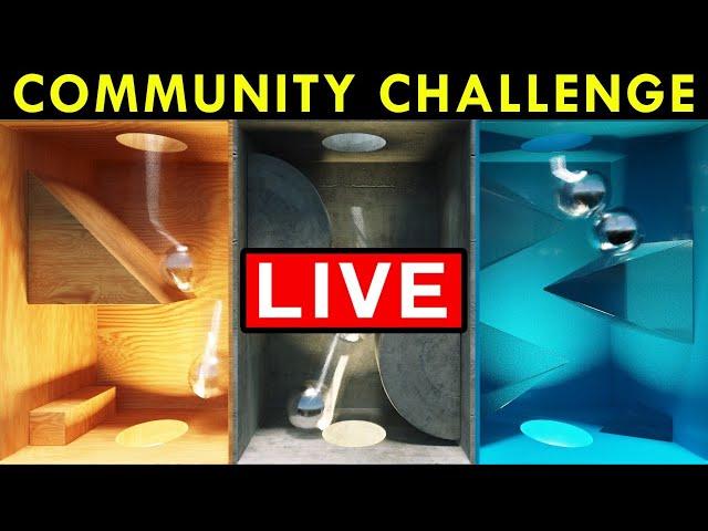 NEW 3D Community Render Challenge LIVE | Dynamic Machines