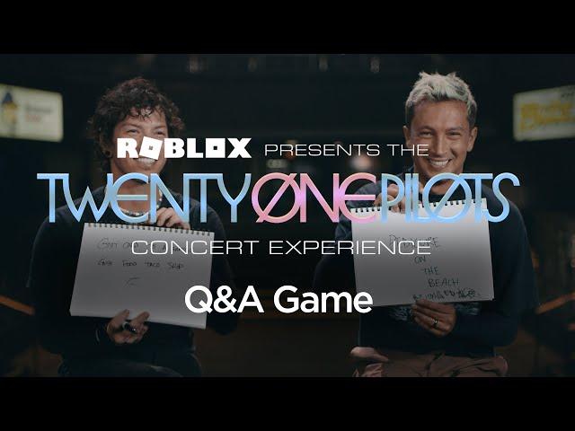 Q&A with TOP | Twenty One Pilots Concert Preshow