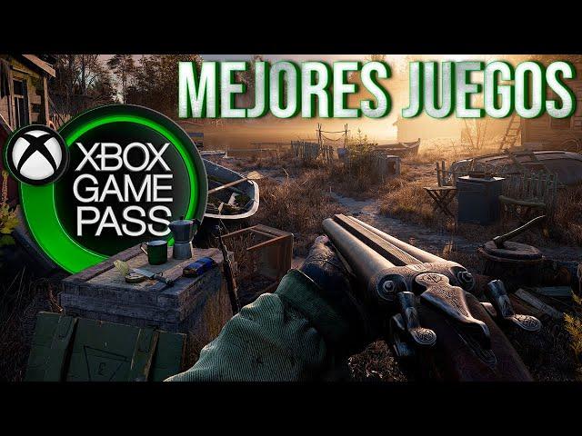 5 JUEGOS de GAME PASS que NO PUEDES DEJAR PASAR | Mejores Juegos de Game Pass | Series X y S | 2024