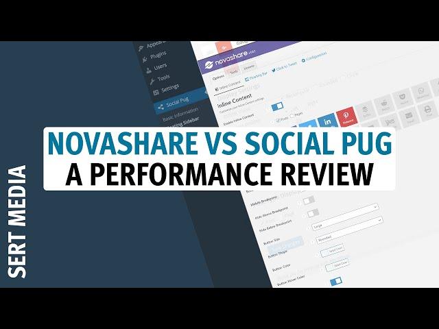 WordPress Social Pug (Grow by Mediavine) VS Novashare Which One Is Faster?