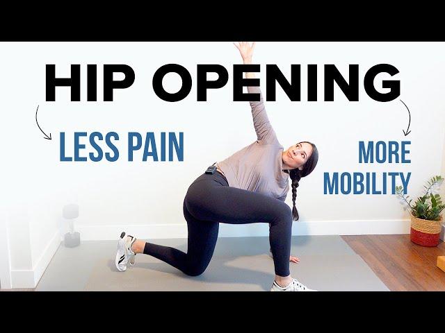 4 Minute Hip Mobility Exercises For Pain Relief (Improve Flexibility and Mobility)