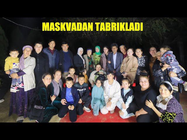 EGAMBERDI AG'AMIZNI MASKVADAN QIZI TABRIKLADI NURIK STUDIO +998913910029