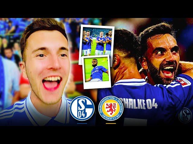 SCHALKE vs BRAUNSCHWEIG Stadion Vlog  Saisonauftakt! Was für ein Start!