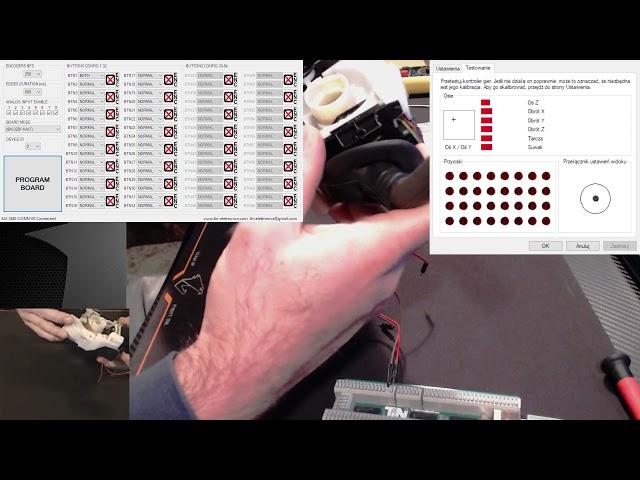 ETS2 mod - 2 x Arduino, 32 button box USB-czyli jak zrobić swój Custom-owy kokpit do SIM-RIGa