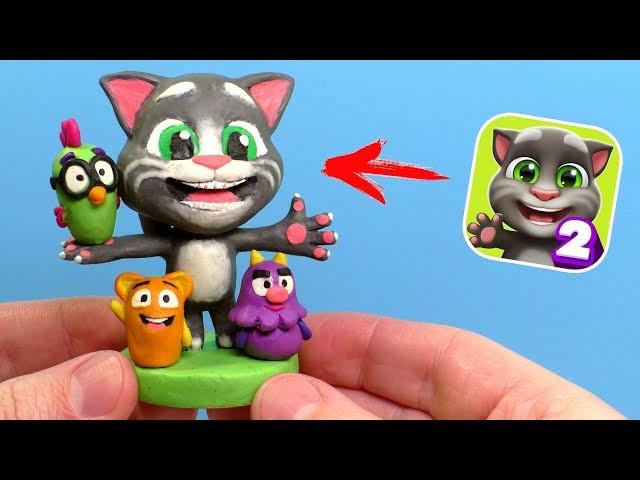 ЛЕПИМ ГОВОРЯЩЕГО КОТА ТОМА из игры Talking Tom 2