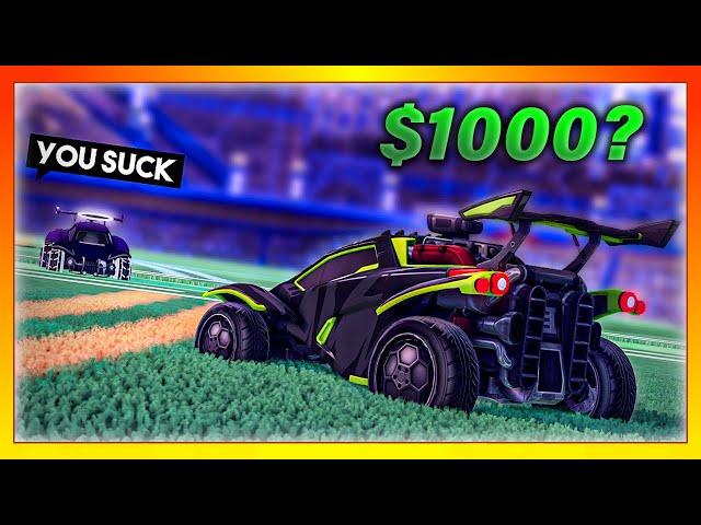 The time I challenged a trash talker to a $1,000 1v1 in Rocket League