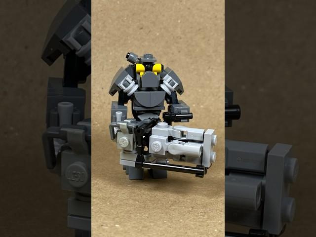 Lego Fallout 4 Gatling Laser = best gun? #lego #legotutorial #fallout #shorts