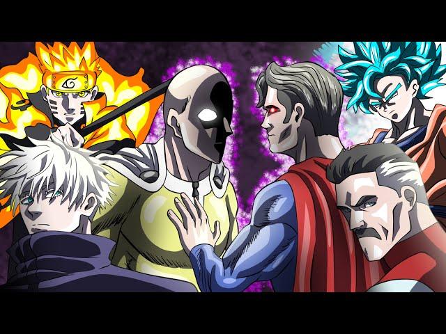 SAITAMA VS SUPERMAN PART 2 I Fan Animation I One Punch Man and DC