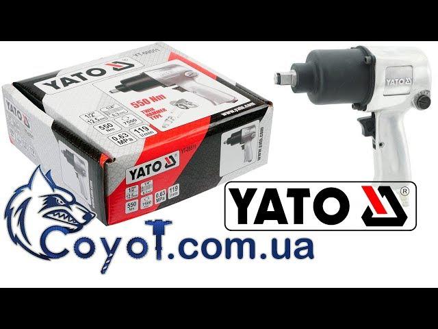 Ударный пневматический гайковерт YATO YT-09511 | Coyot.com.ua