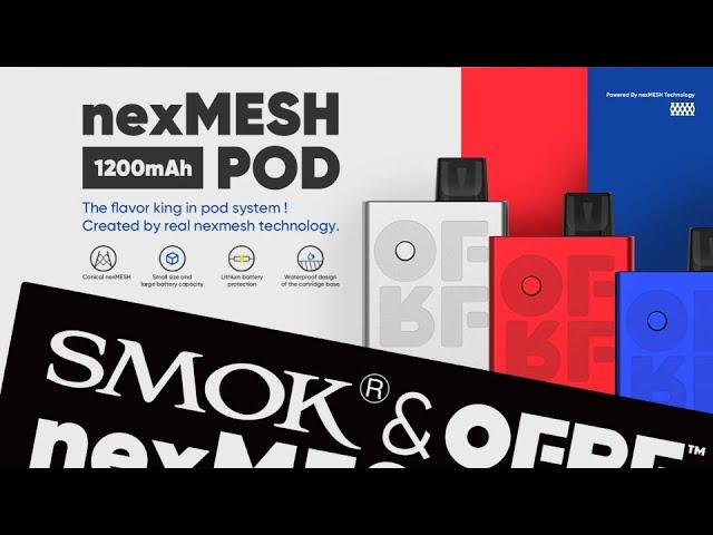 SMOK & OFRF nexMesh Pod System Kit 1200mAh | de.vapormo.com