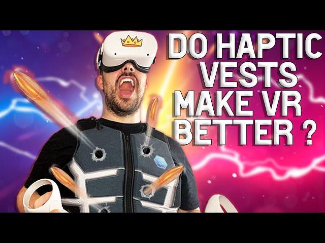 I Feel Everything In VR With This Haptic Vest!