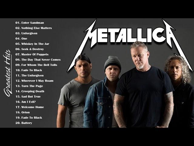 Metallica Greatest Hits Full Album | Best Songs Of Metallica Collection | The Best Of Metallica 2021