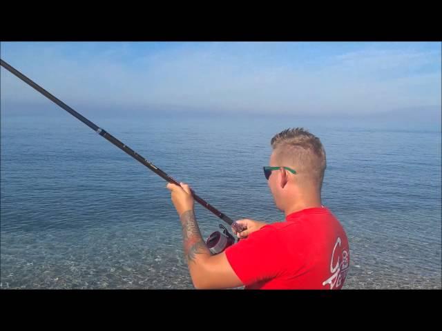 Espinete Surfcasting doblete de doradas con mi colega jesus ´´zafari team´´