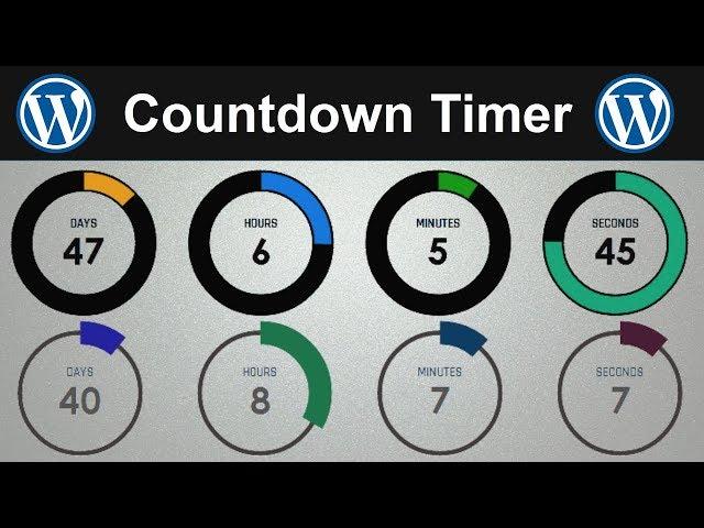 Add a Countdown Timer on WordPress Website