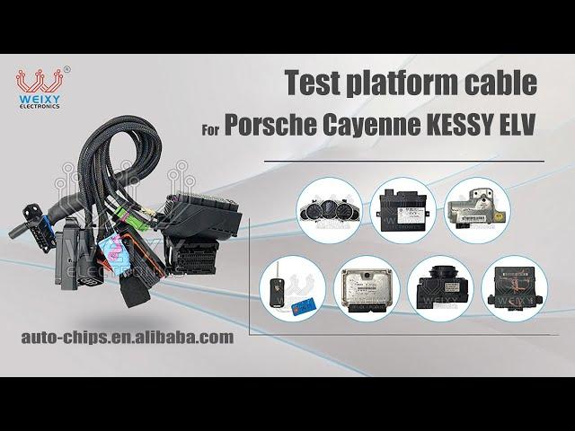 Test Platform Cable For Porsche Cayenne Kessy ELV