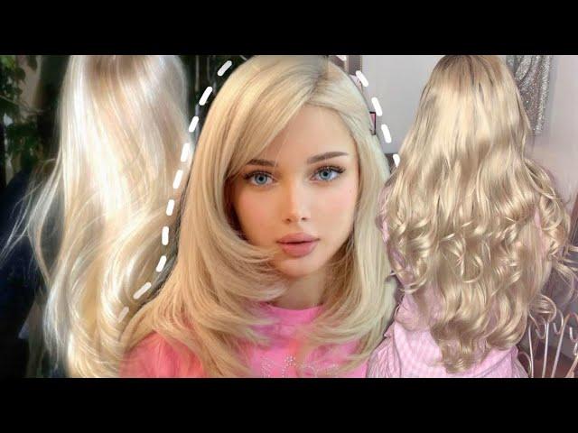 Get Barbie Blonde Hair FAST! lighten your hair from roots to tips