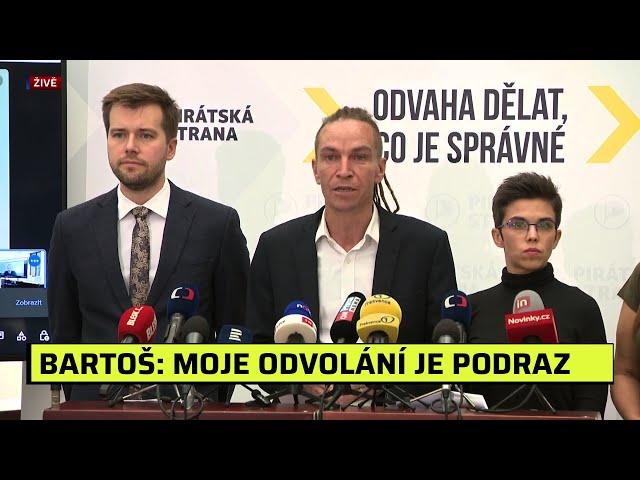 Bartoš: Fiala mě podrazil, konec mi oznámil telefonem. ODS započala cestu k vládnutí s ANO