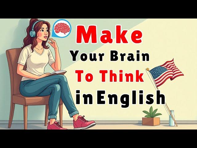 How To Make Your Brain To Think in English| Improve Your English Speaking |English Speaking Practice