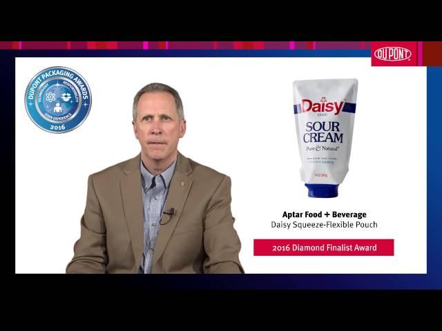 Daisy Squeeze-Flexible Pouch for Daisy Brand Sour Cream - 2016 Diamond Finalist Award