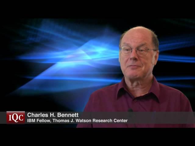 From molecular biology to quantum computing - Charles H. Bennett