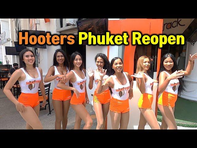 Thailand Hooters Phuket finally Reopen~ Come to see! Congrats!! (Oct 29th 2021)