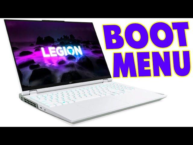 Как открыть Boot Menu на ноутбуке Lenovo Legion 5.Не загружается с флешки при запуске