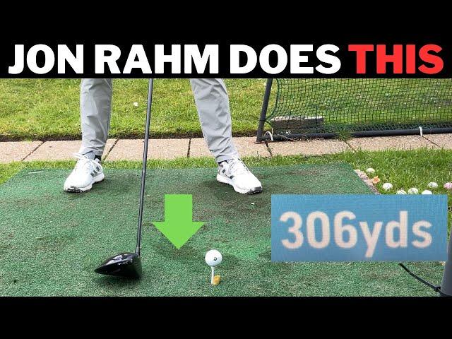 EVERY GOLFER Will Hit The Ball At least 15 Yards Further Using Jon Rahm's New Set Up Tweak