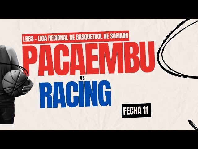 Pacaembu vs Racing - Fecha 11 - 2024/2025