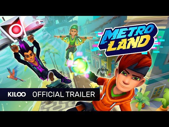 MetroLand - Endless Arcade Runner | Rio Launch Trailer