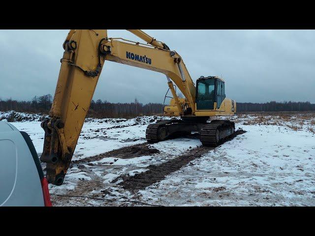 БОЛЬШОЙ РЕМОНТ ЭКСКАВАТОРА KOMATSU 400!