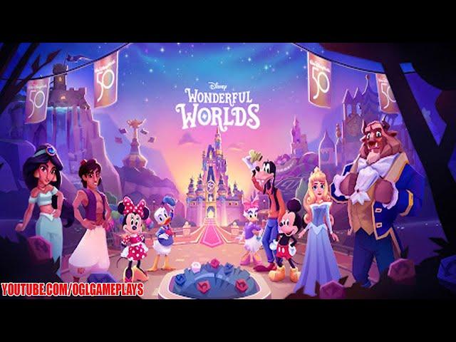 Disney Wonderful Worlds Gameplay Part 1 (Android,ios)