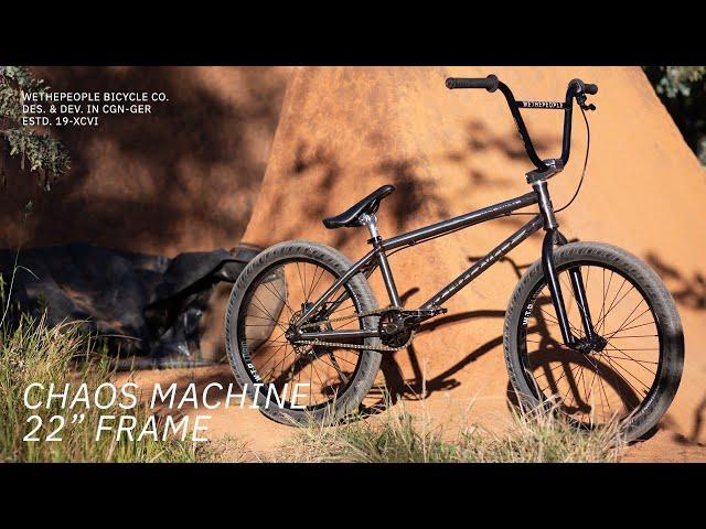 22" WHEELED BMX BIKE? - The New Chaos Machine Frame is here.