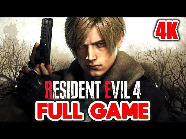 RESIDENT EVIL 4 REMAKE Gameplay Walkthrough FULL GAME (4K 60FPS) - No Commentary