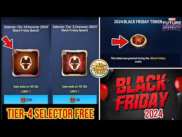  Tier-4 Selector Free?? On Black Friday 2024 | Event Quest Or New Events | Marvel Future Fight